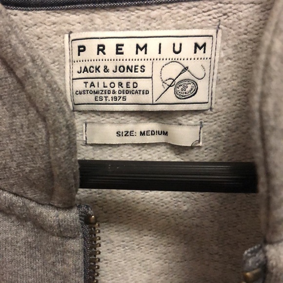 Men’s Grey Jacket by Jack & Jones - Picture 3 of 4